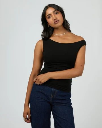 All About Eve Kylie Off Shoulder Top Asst Colours