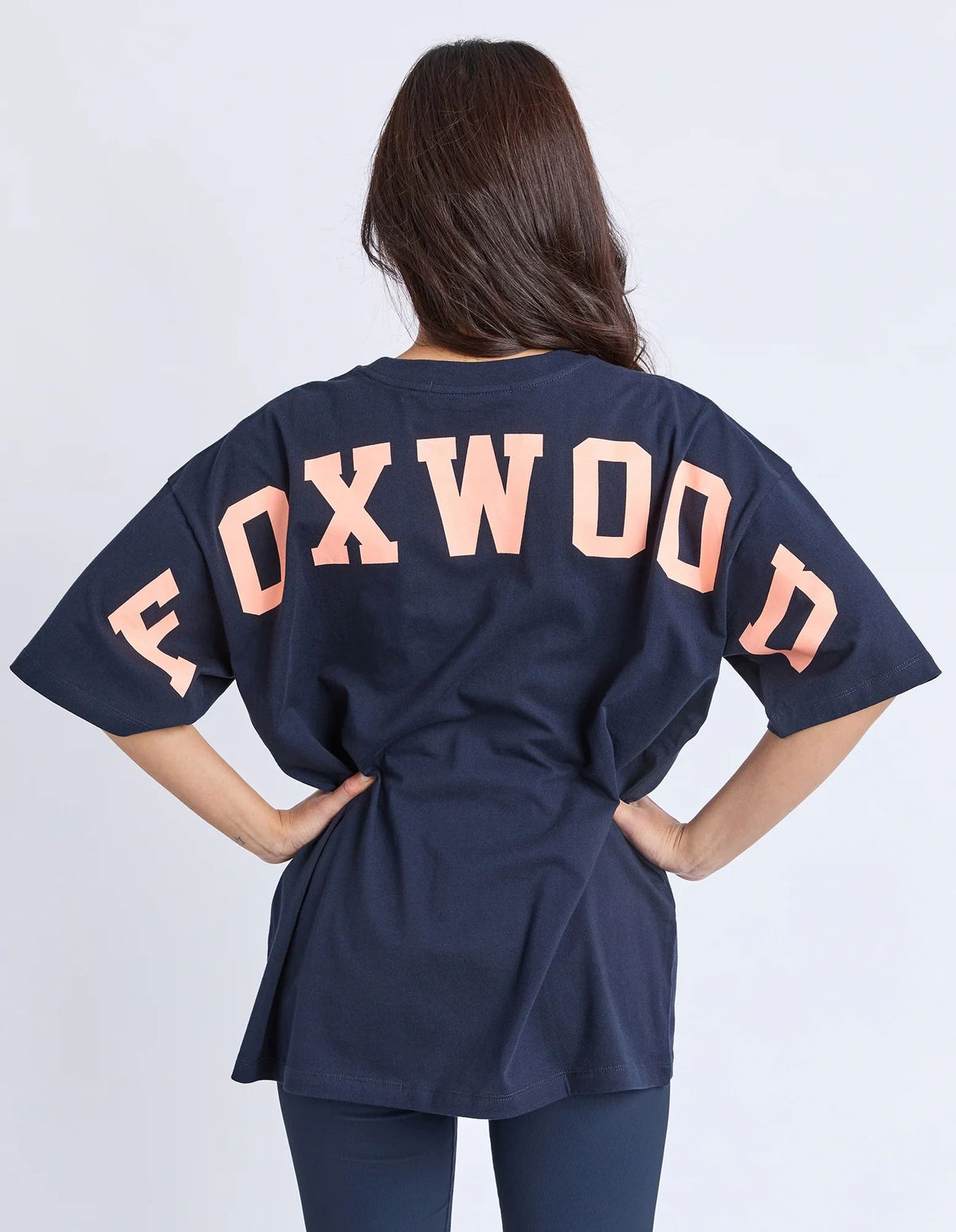 Foxwood Navy Interval Tee