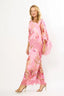 Multi Pink Silk Blend Leaf Set