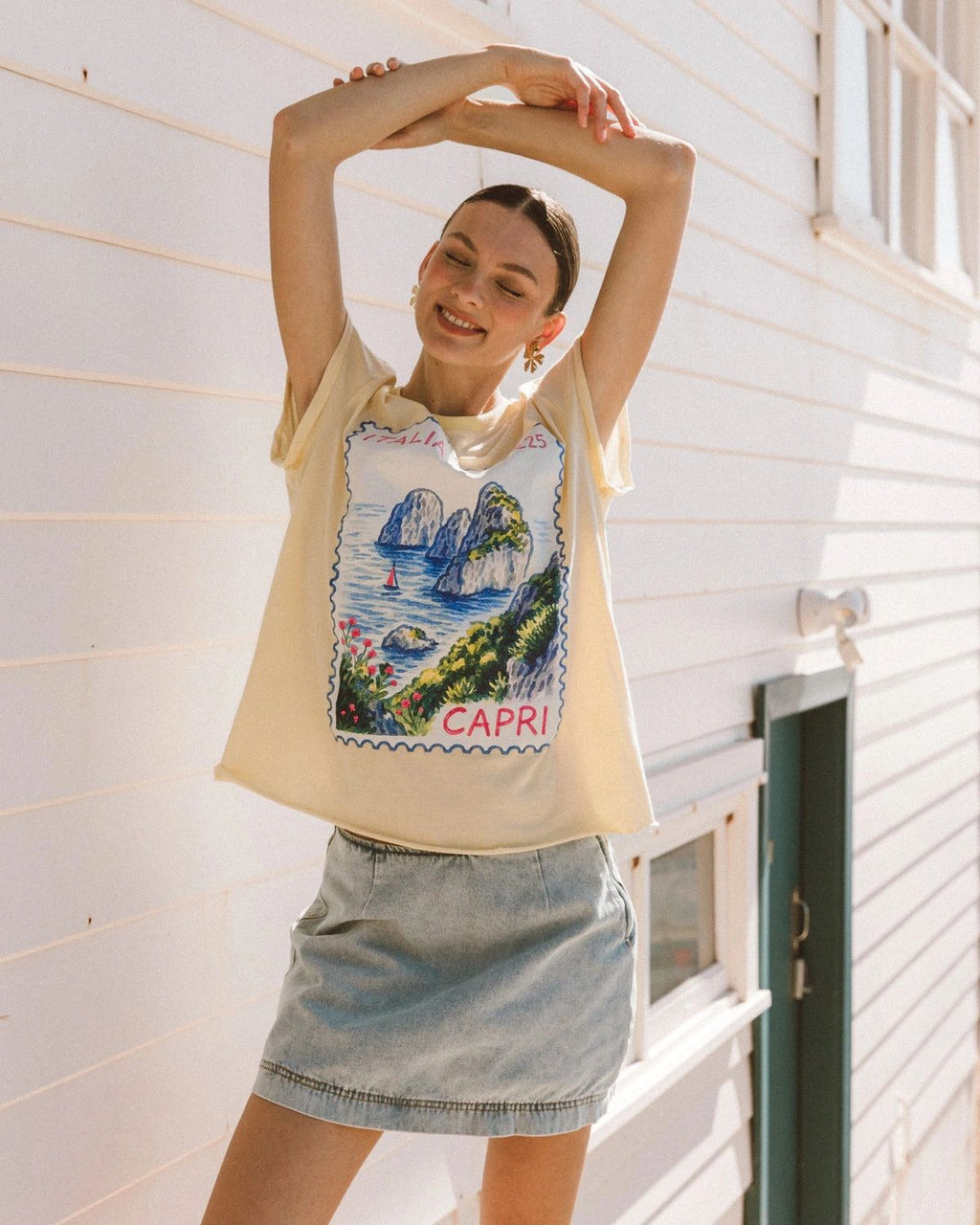 Italian Tee Yellow