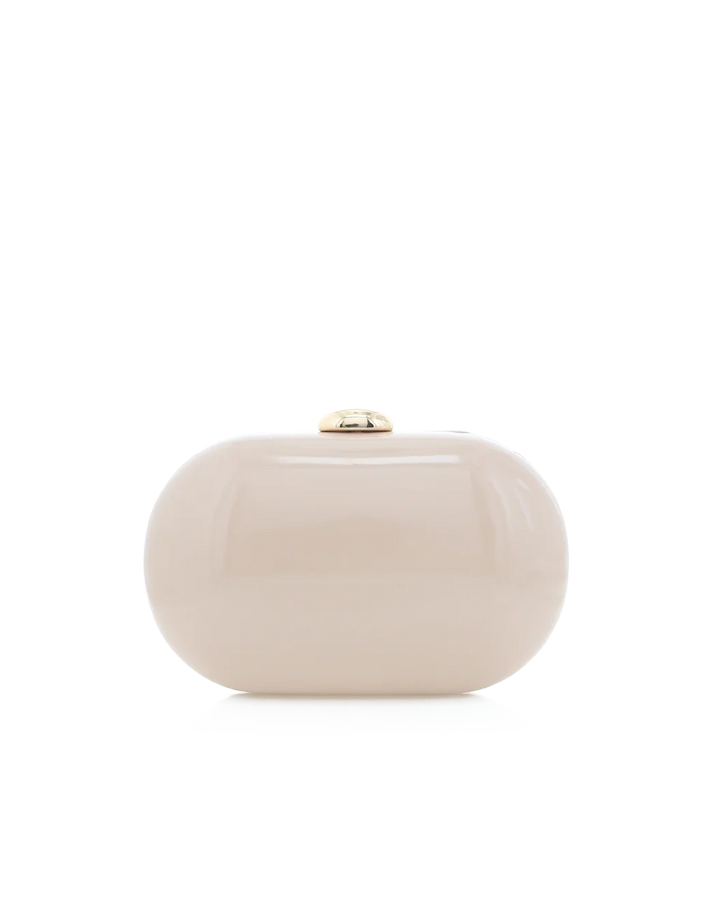 Selena Clutch Bag Nude Patent