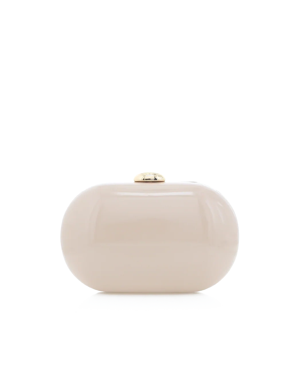 Selena Clutch Bag Nude Patent