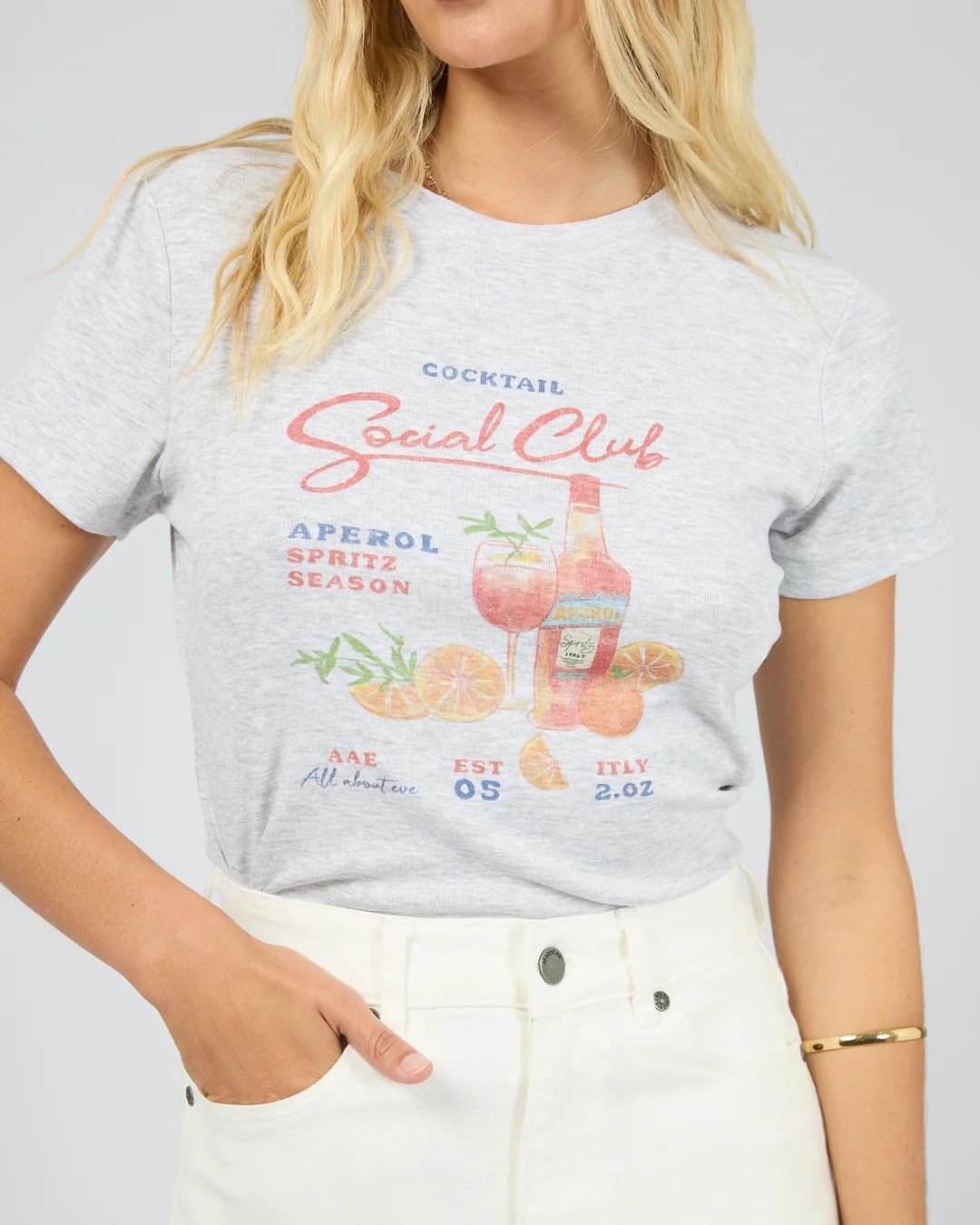 All About Eve Social Club Baby Tee