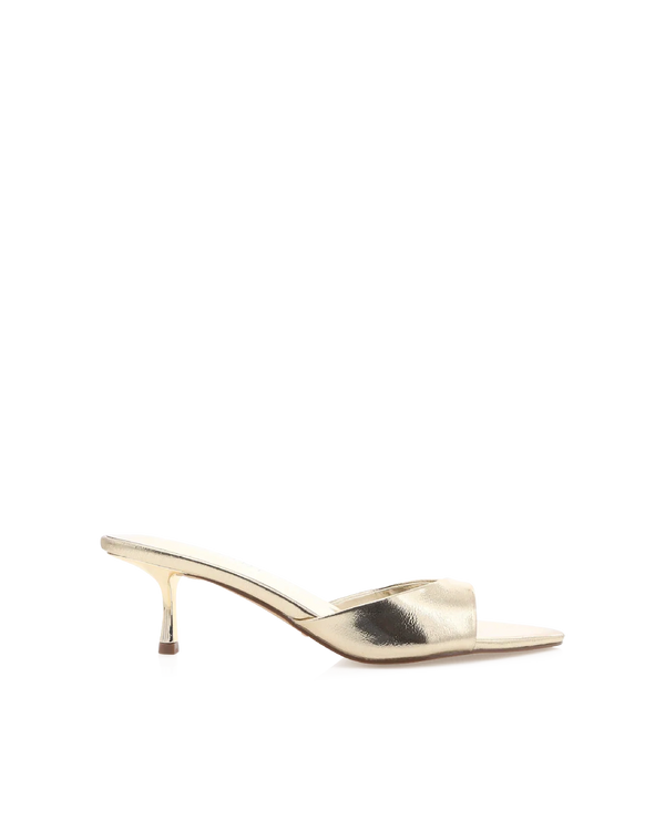 Billini Runa Gold Metallic Heels