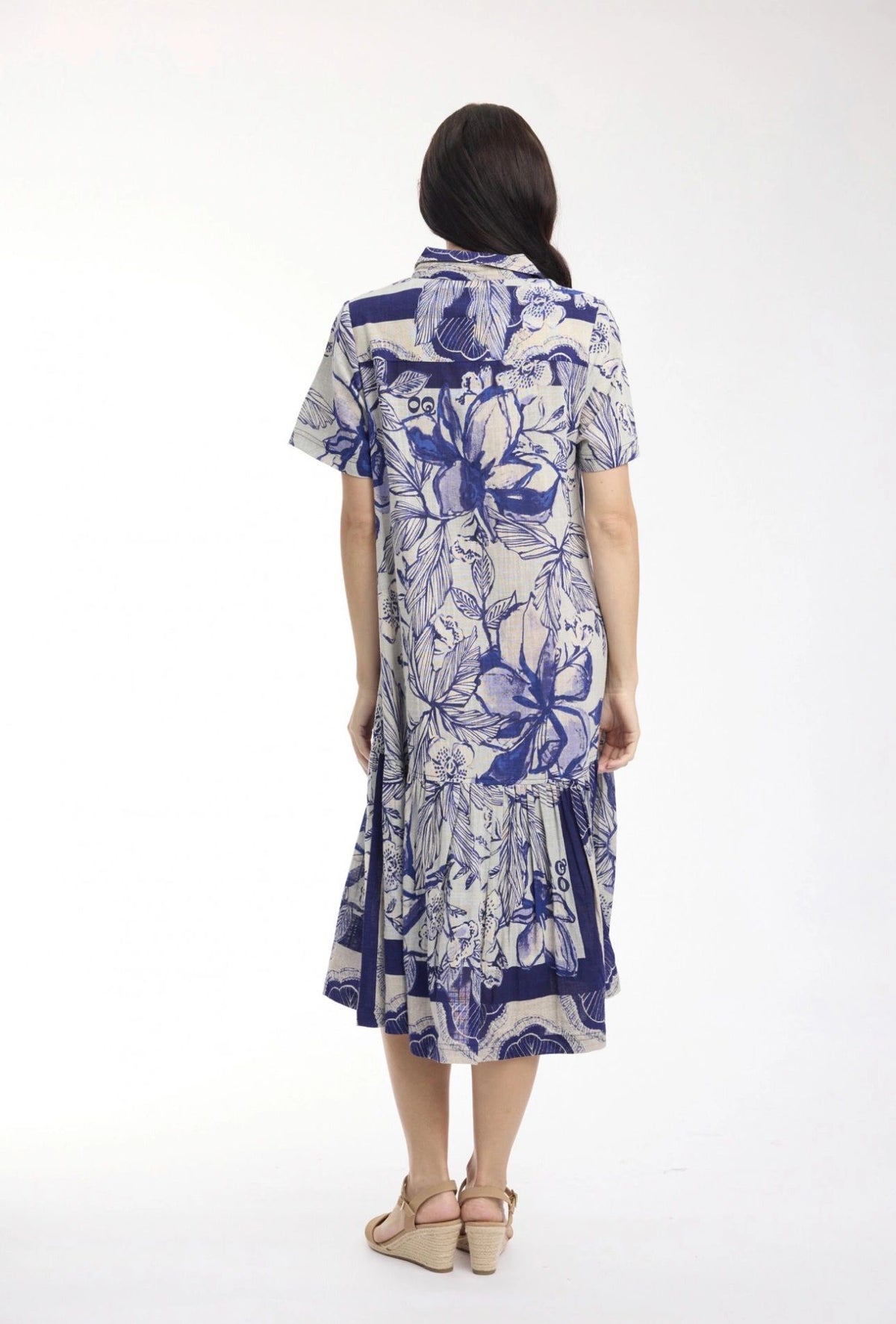 Avignon Patch Long Dress