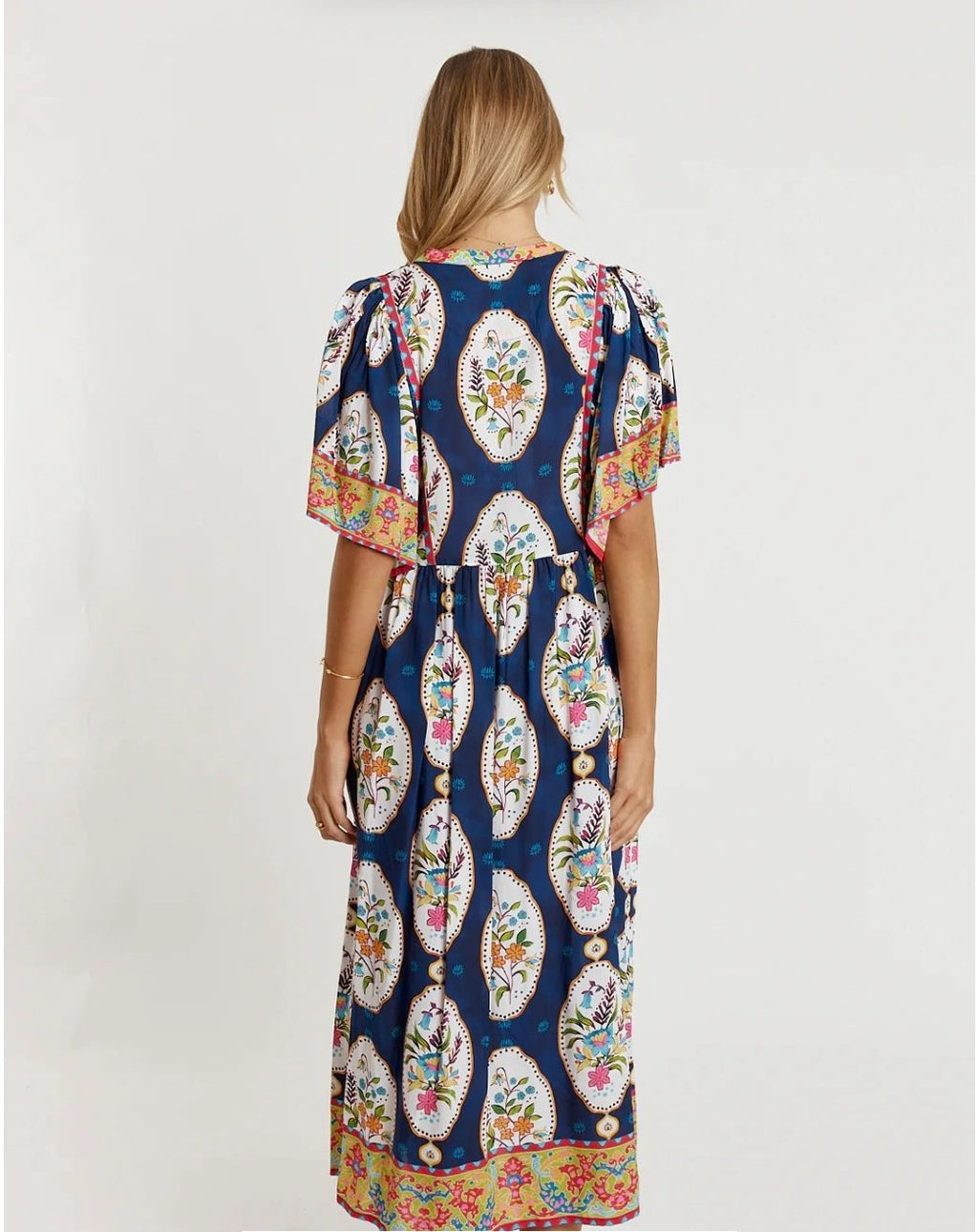 LulaLife Imogen Midi Navy