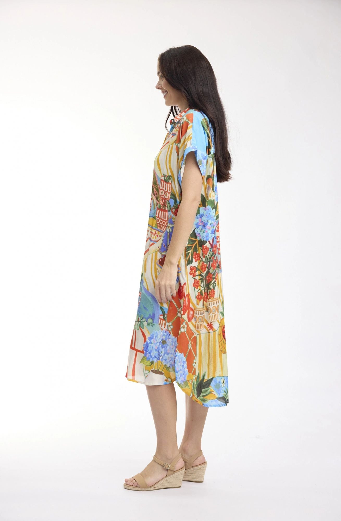 Digital Shirt Picnic Dress Secondary image