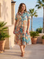 Gordes Patch Long Dress