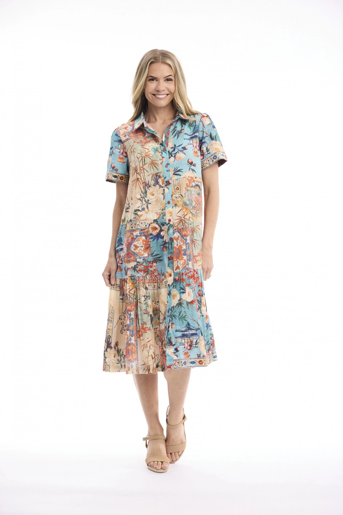 Gordes Patch Long Dress Secondary image