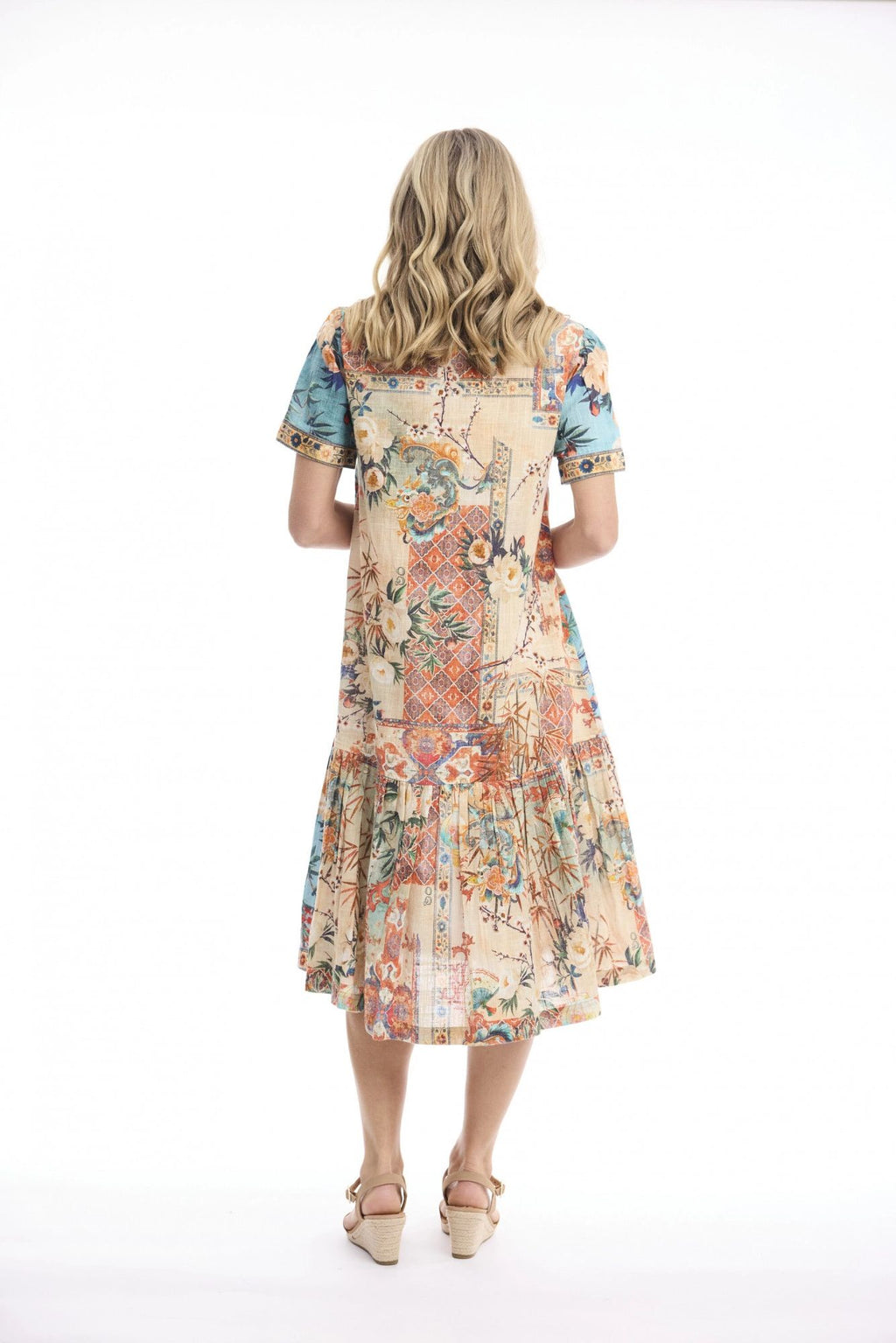 Gordes Patch Long Dress