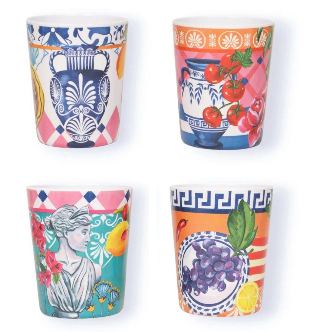 Cup Set Mediterranean Summer