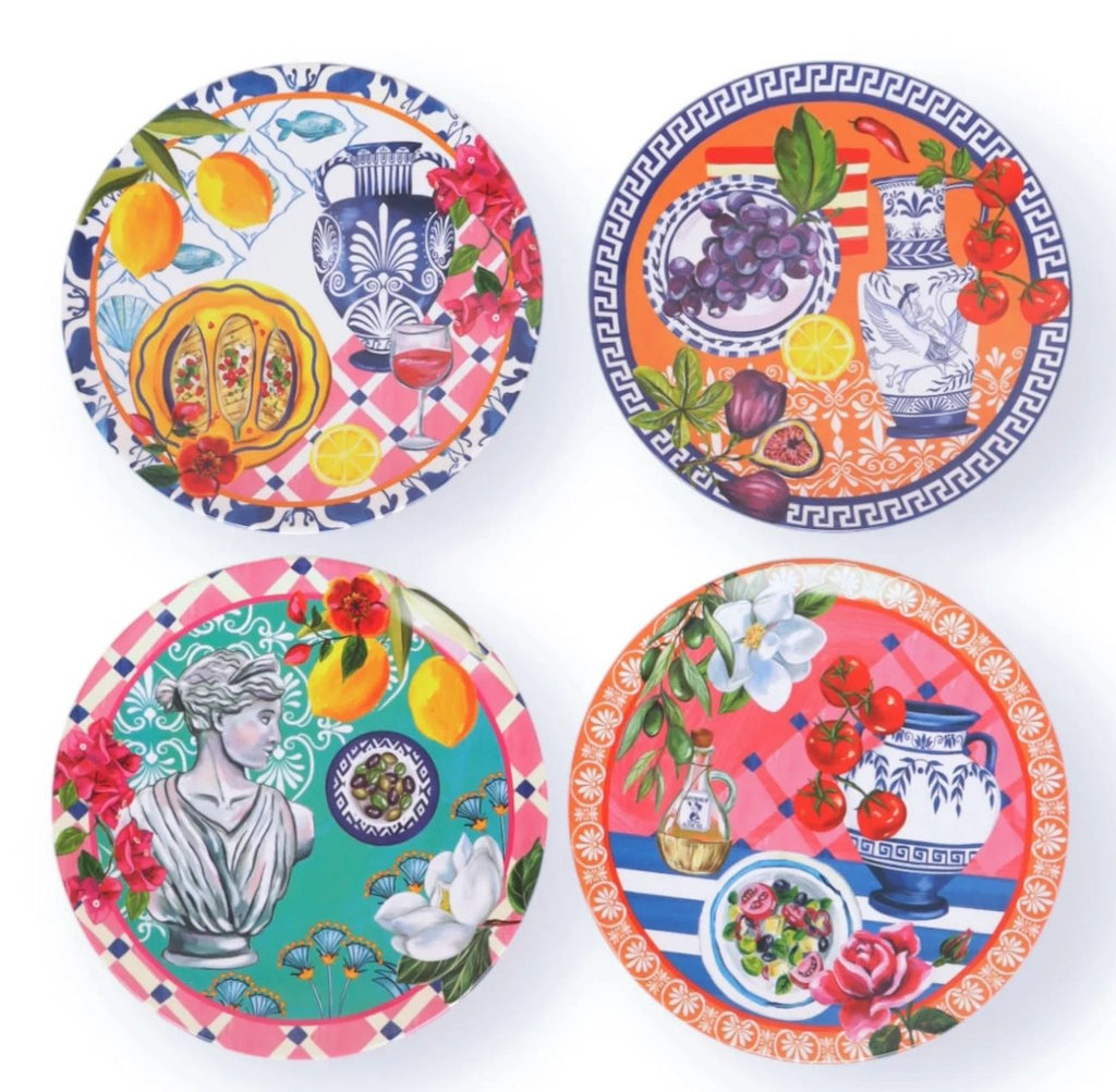 Plate Set Mediterranean Summer