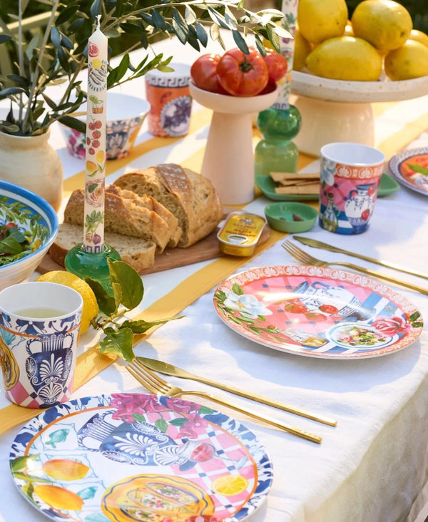 Plate Set Mediterranean Summer
