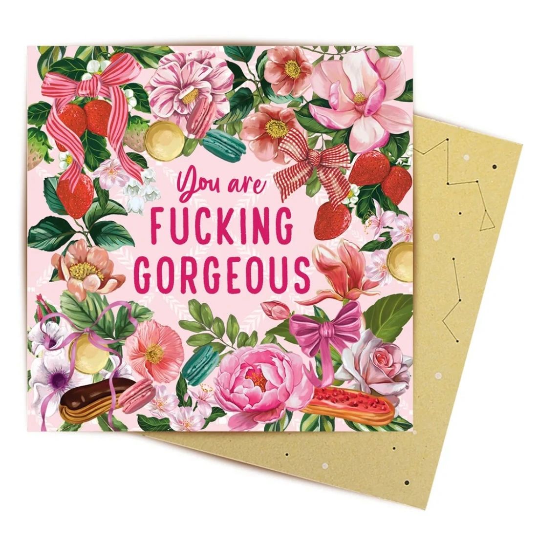 Mini Card “F*cking Gorgeous” Paris Main image