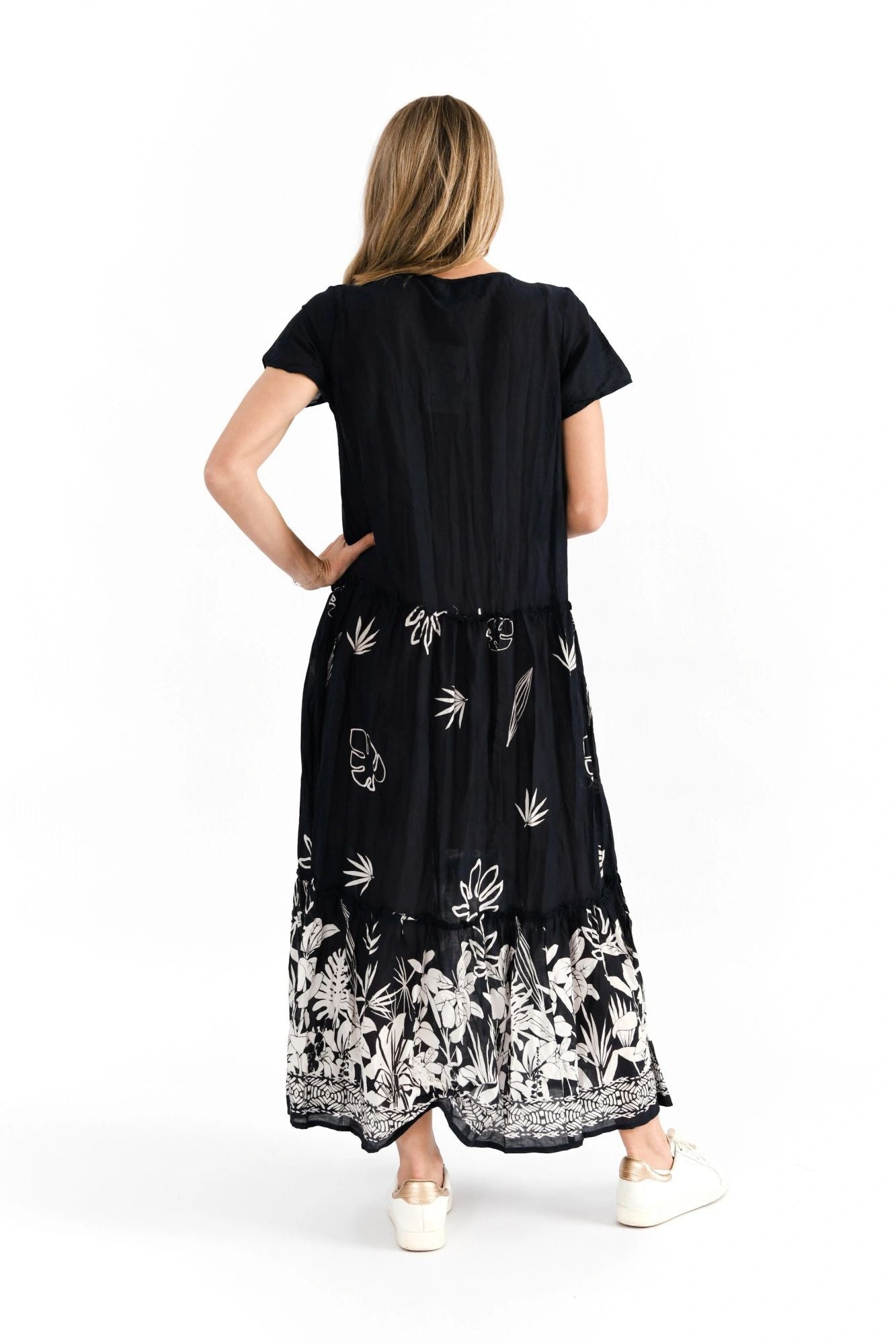 One Summer Tropical Border Maxi Dress Secondary image