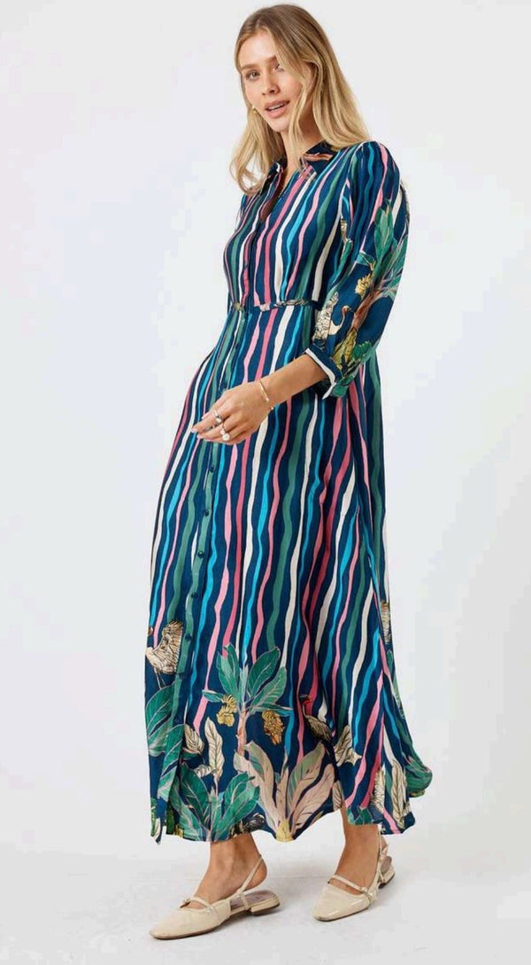 Lula Soul Cambridge Midi Dress