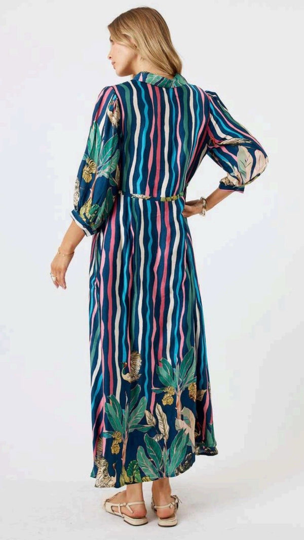 Lula Soul Cambridge Midi Dress
