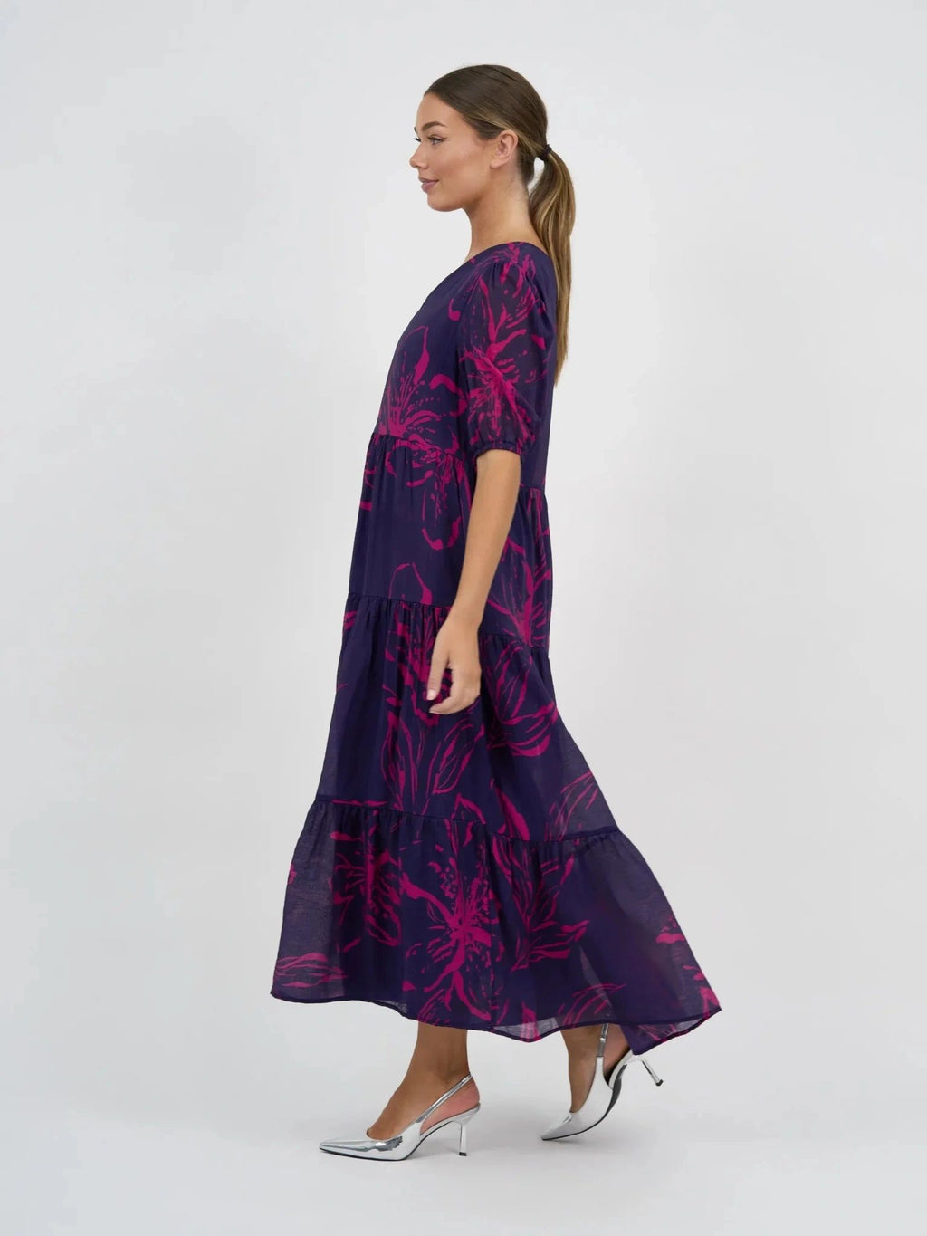 Bamboo Tiered Dress