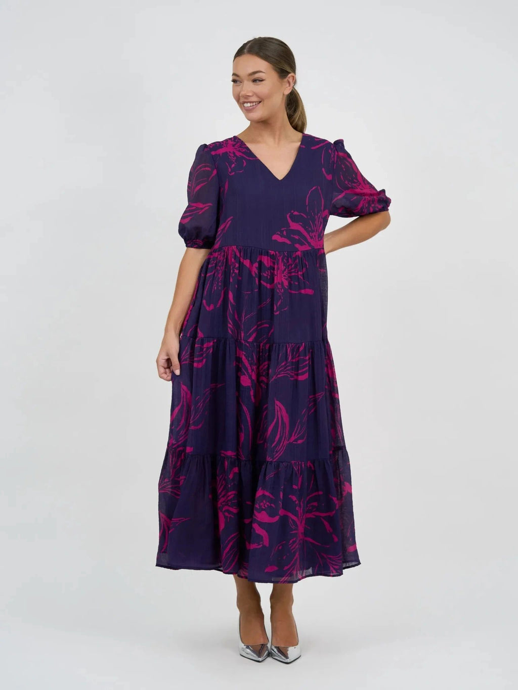 Bamboo Tiered Dress