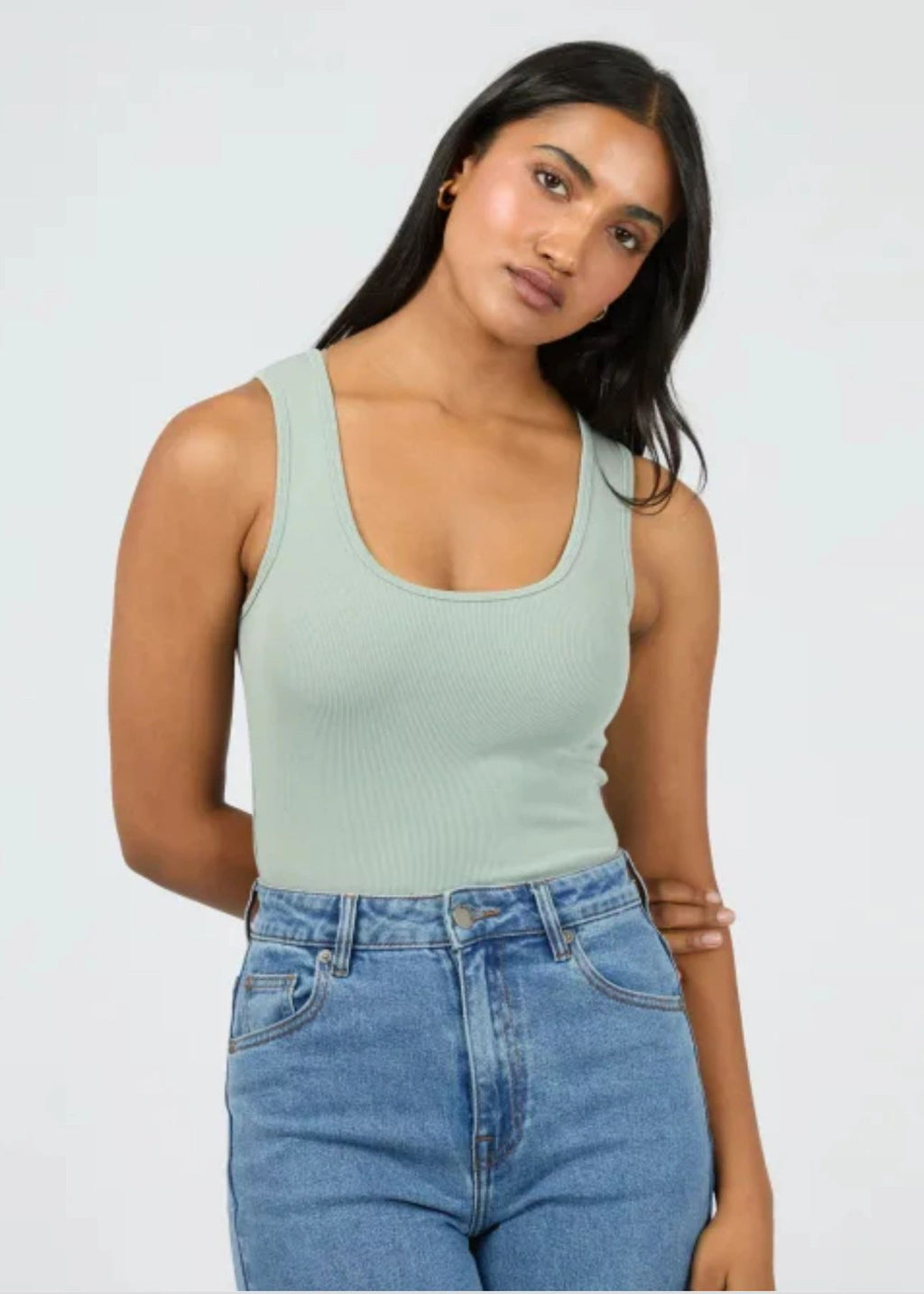 All About Eve Scoop Neck Tank Asst Colours
