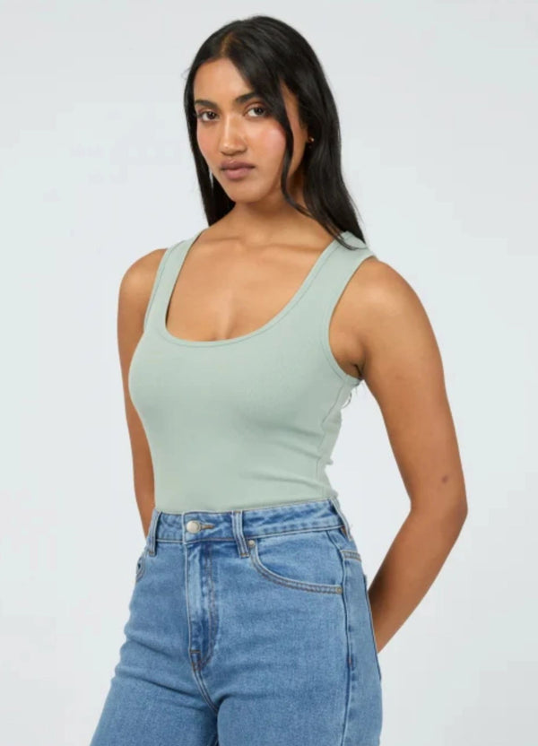 All About Eve Scoop Neck Tank Asst Colours