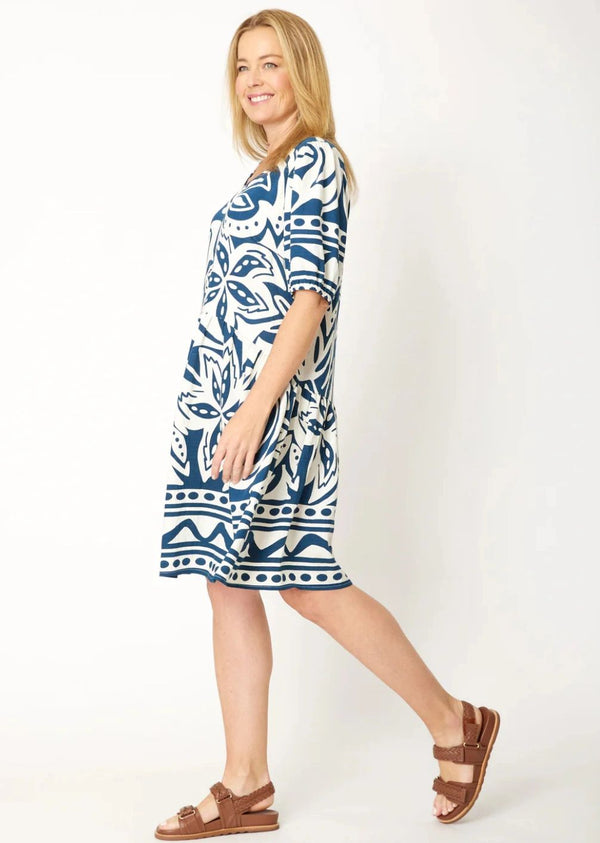 Cordelia Street Shift Dress Asst Colours