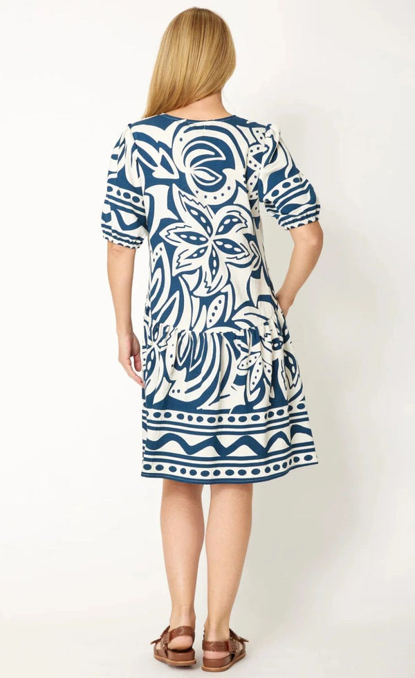 Cordelia Street Shift Dress Asst Colours