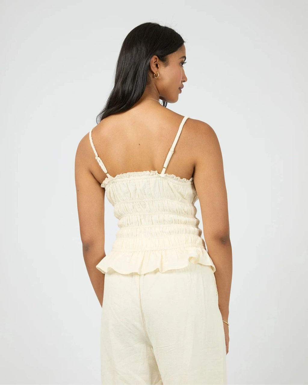 All About Eve Tropica Tank Yellow
