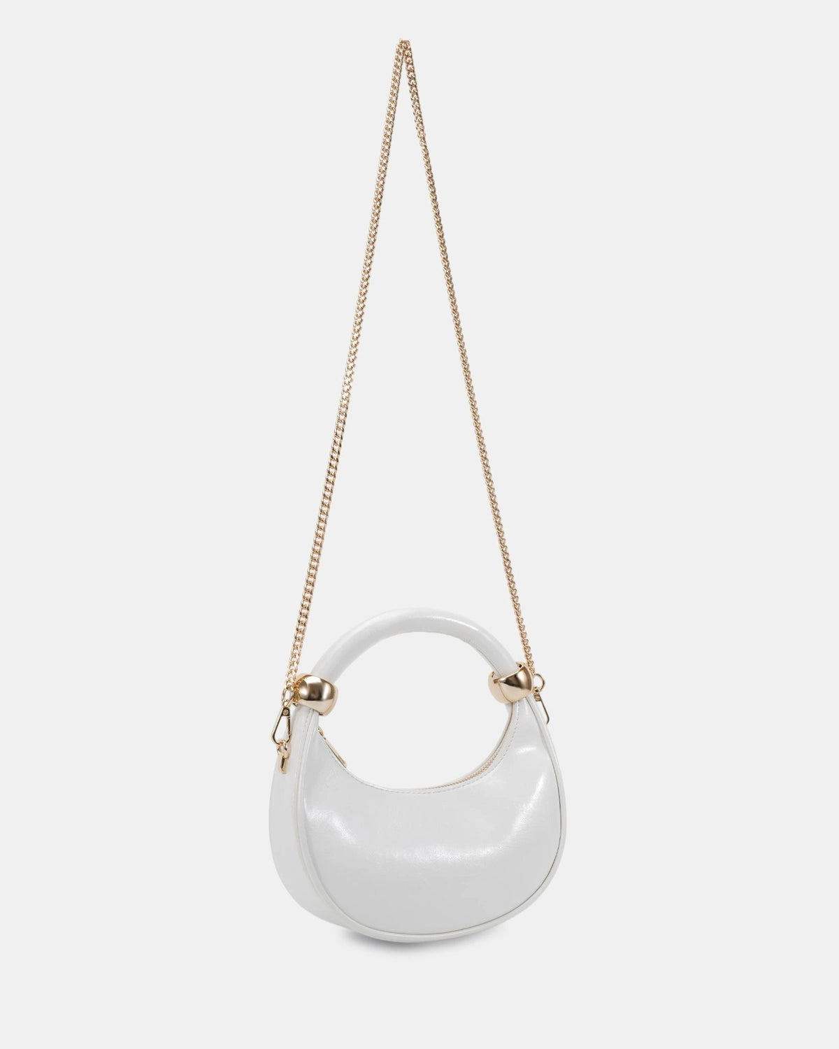 Novo Allegro White Top Handle Bag