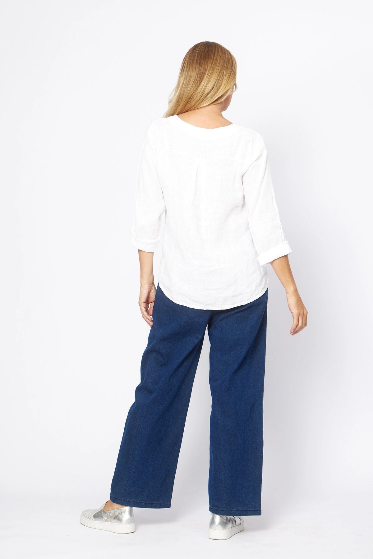 Love Is In The Air Linen Top