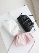 Woven Clutch Bag Asst Colours