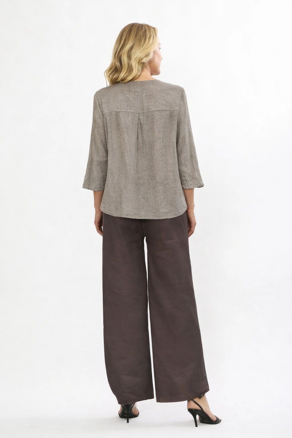 Cotton Roll Up Pants Asst Colours