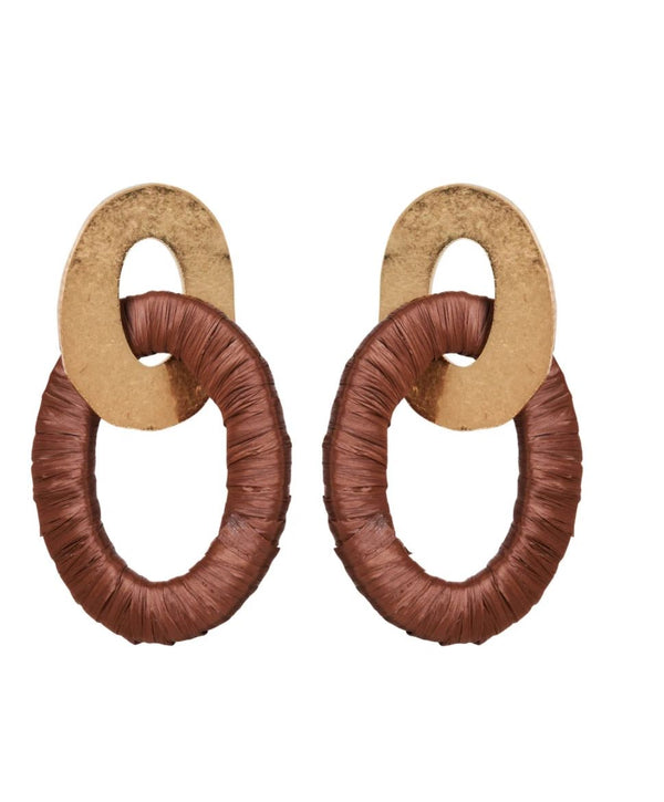 Masa Link Earrings Asst Colour