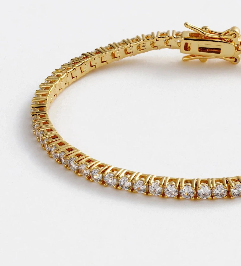 Dani Tennis Bracelet Gold