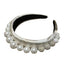 Stevie White Pearl Headband