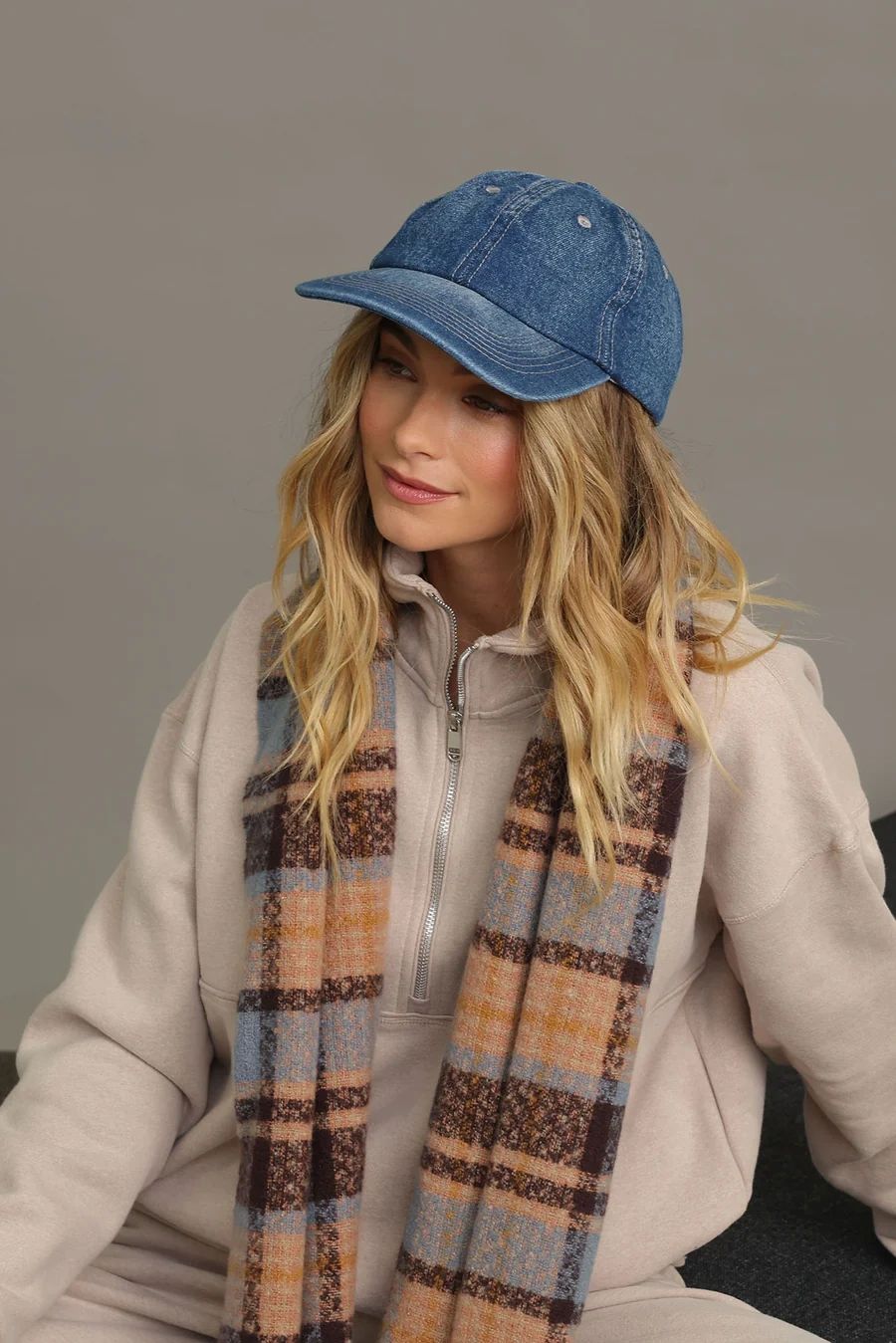 Rya Denim Cap