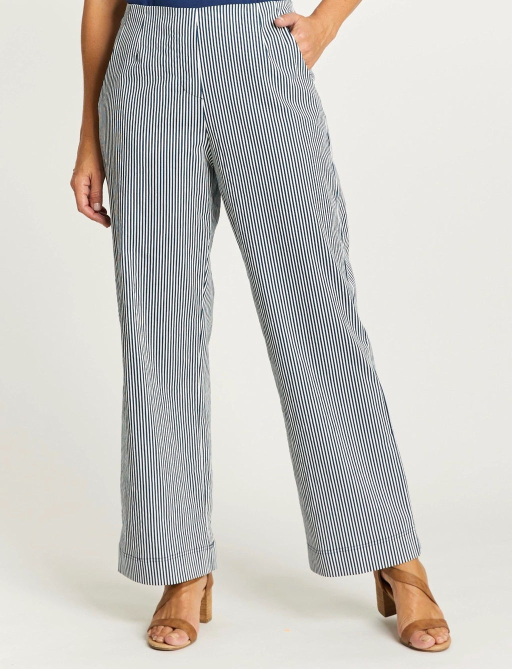 Cordelia Street Summer Stripe Pants