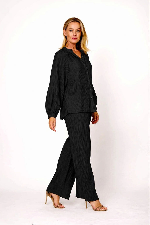 Black Crinkle Set