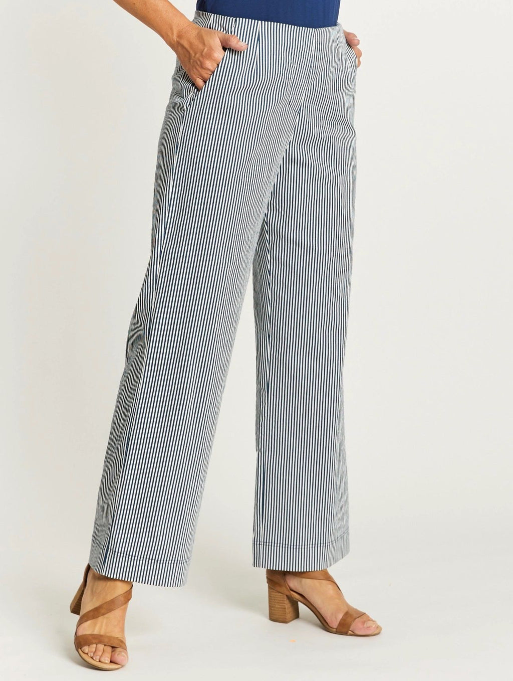 Cordelia Street Summer Stripe Pants