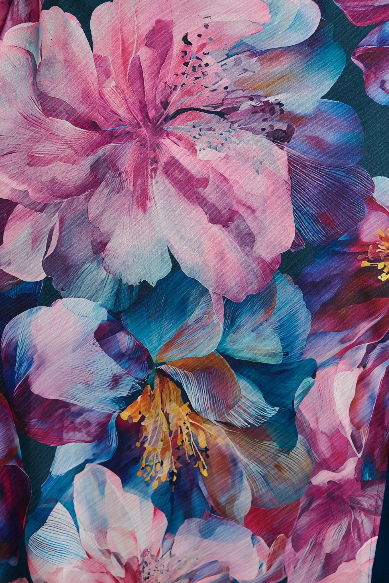Peony Petal Maxi Dress Secondary image