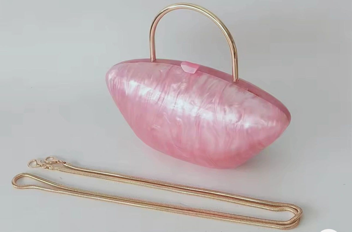 Mini Pink Resin Bag Main image