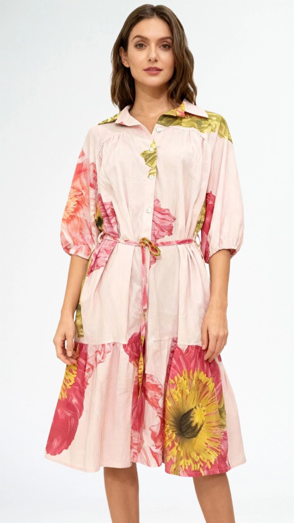 Multi Flower Dress