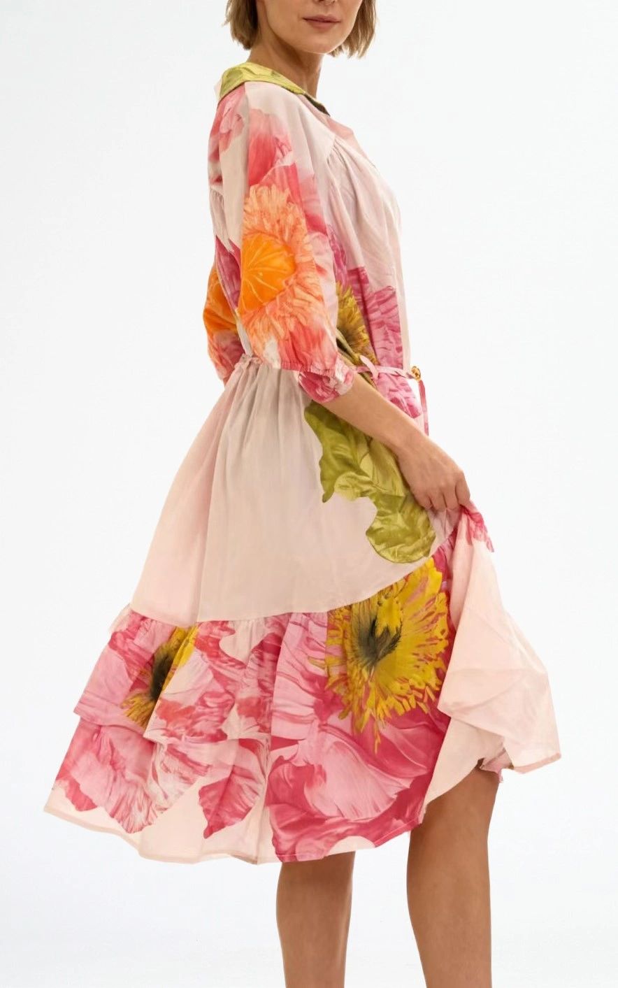 Multi Flower Dress