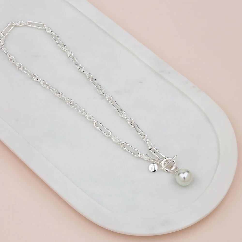 Short Single Pearl Necklace Asst Colour Main image