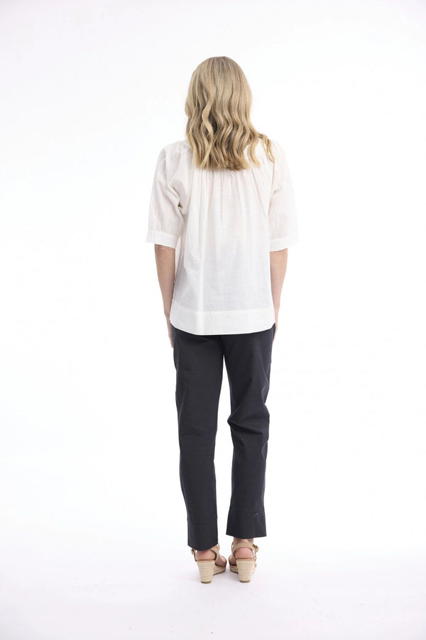 Orientique Cotton Slub Top