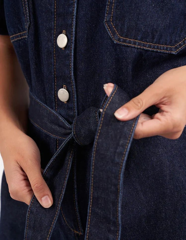 Lorena Jumpsuit Indigo Denim