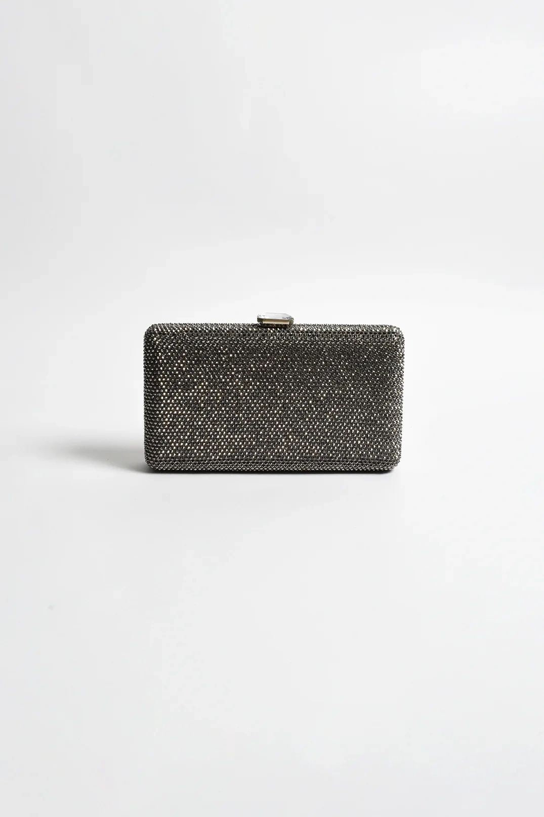 Desere Diamante Rectangle Structured Clutch