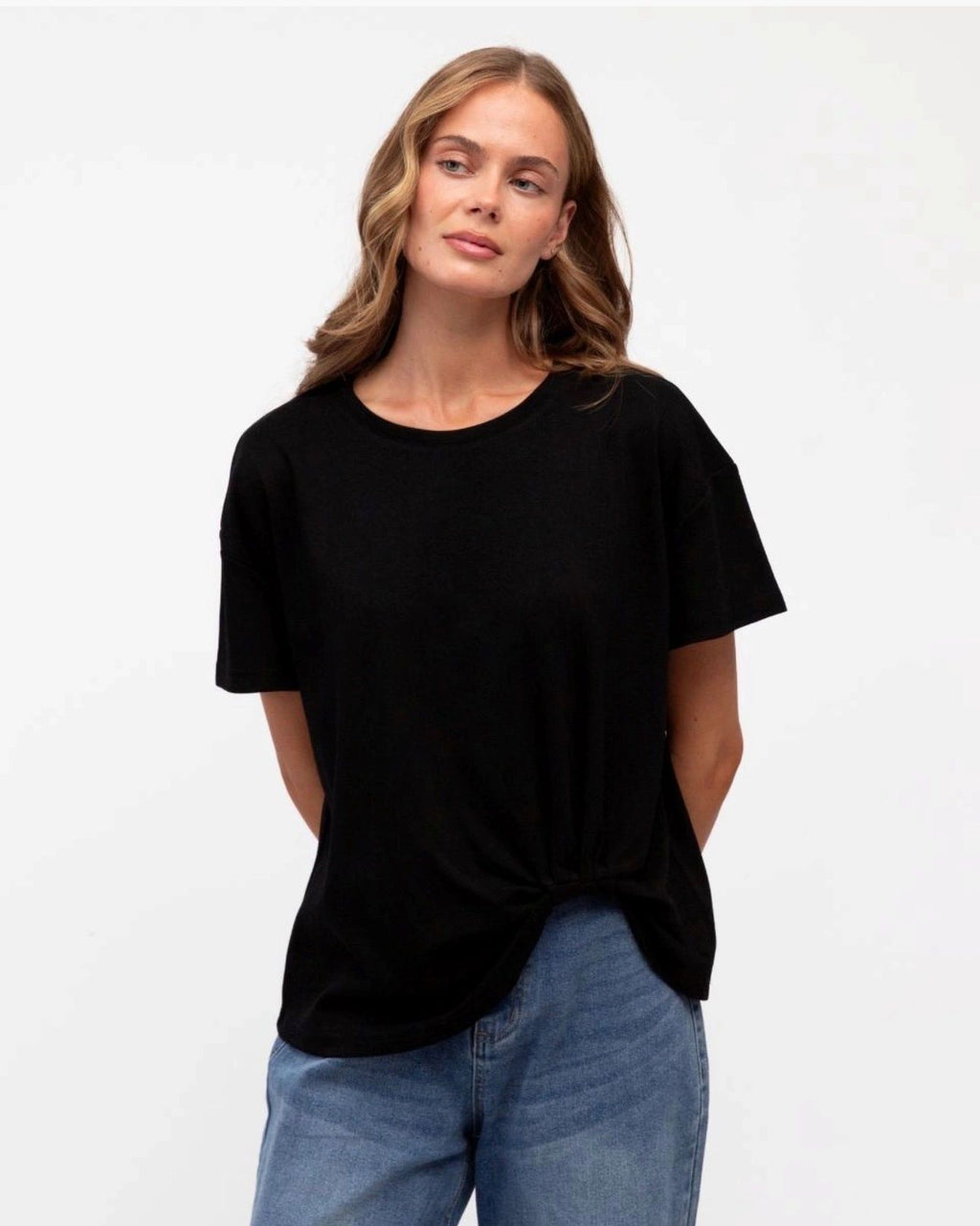 Elaine Easy Tuck Tee Asst Colours