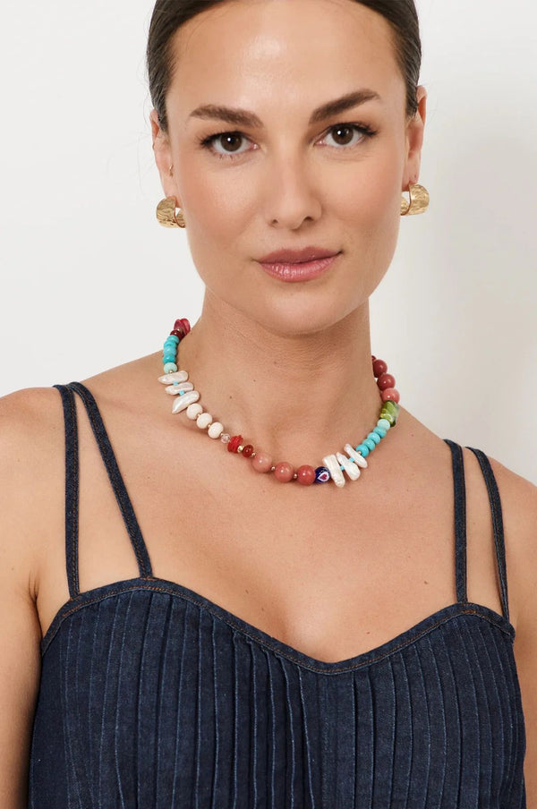 Summer Mix Bead Necklace