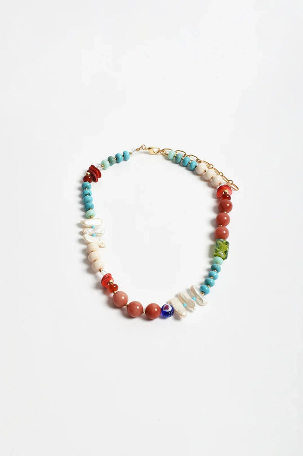 Summer Mix Bead Necklace